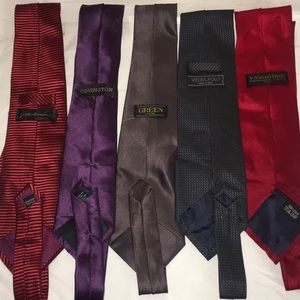 Lot of men’s designer ties